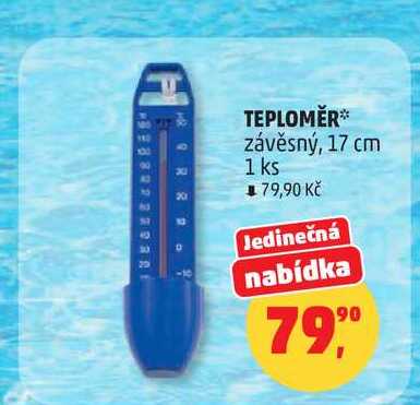 TEPLOMĚR závěsný, 17 cm 