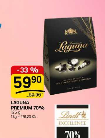 LAGUNA PREMIUM 70% 125 g