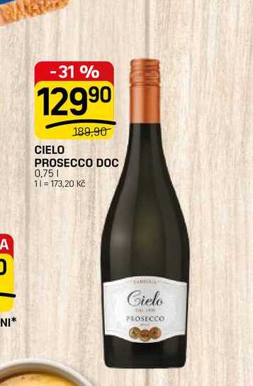 CIELO PROSECCO DOC 0,75l