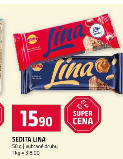 SEDITA LINA 50 g vybrané druhy