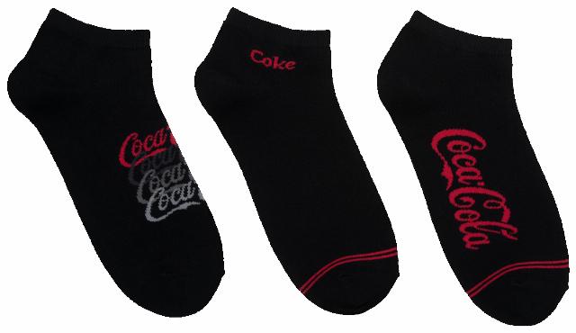 COCA COLA Ponožky 3 páry