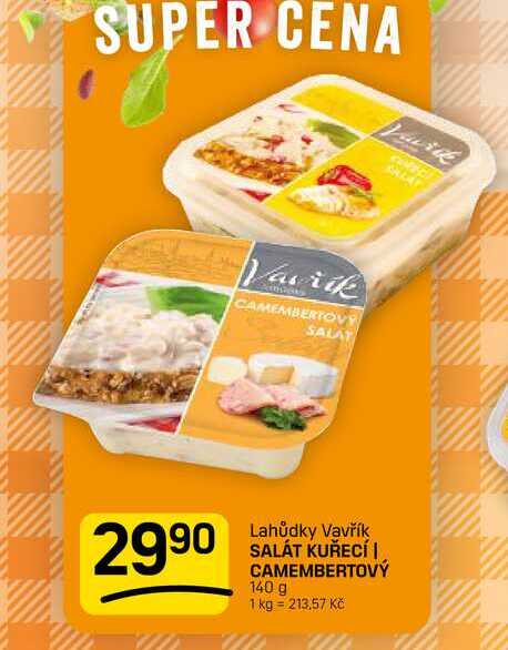SALÁT KUŘECÍ | CAMEMBERTOVÝ 140 g