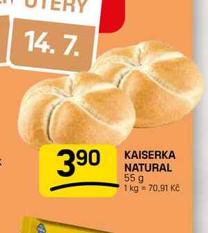 KAISERKA NATURAL 55 g