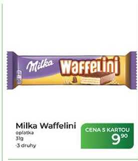 Milka Waffelini oplatka 31g