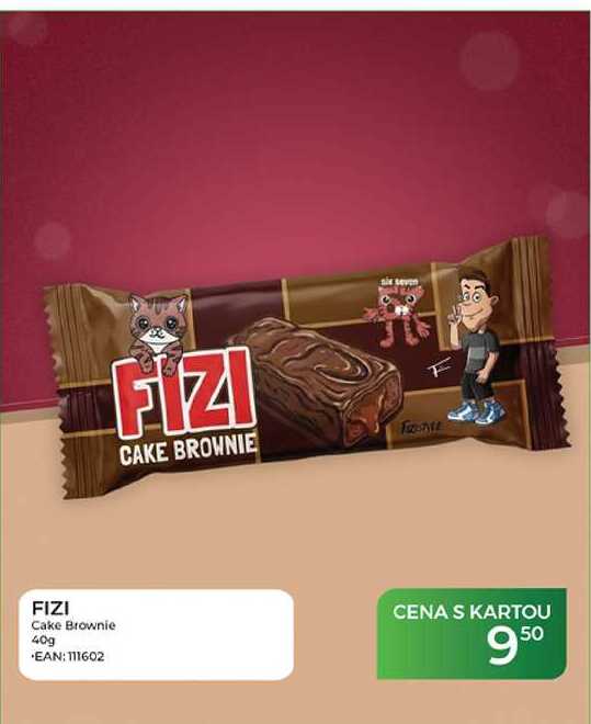 FIZI Cake Brownie 40g