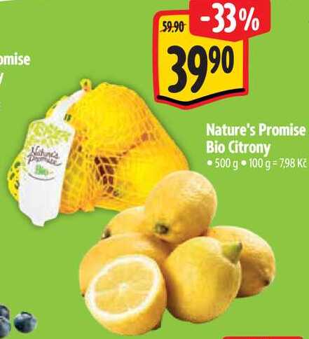 Nature's Promise Bio Citrony, 500 g