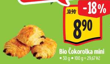 Bio Čokorolka mini, 30 g