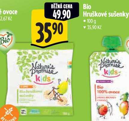 Bio Hruškové sušenky, 100 g
