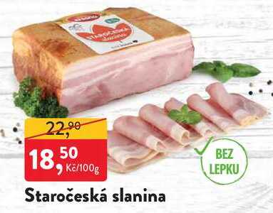 Staročeská slanina 100g 