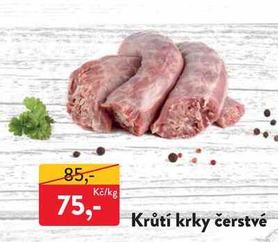 Krůtí krky čerstvé 1kg