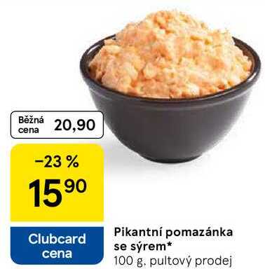 Pikantní pomazánka se sýrem, 100 g