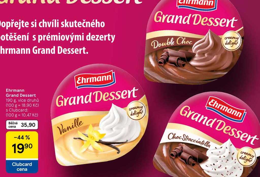 Ehrmann Grand Dessert, 190 g