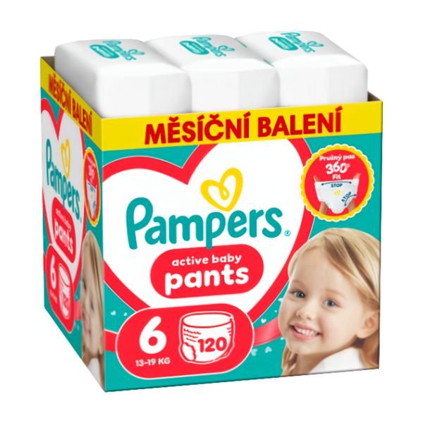 Pampers Plenkové kalhotky Monthly Box, vel. 6 (13-19 kg)