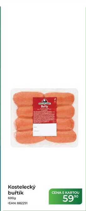 Kostelecký buřtík 600g