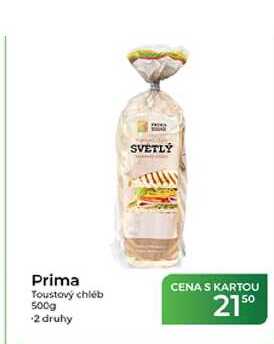 Prima Toustový chléb 500g