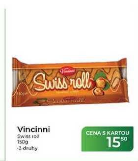 Vincinni Swiss roll 150 g
