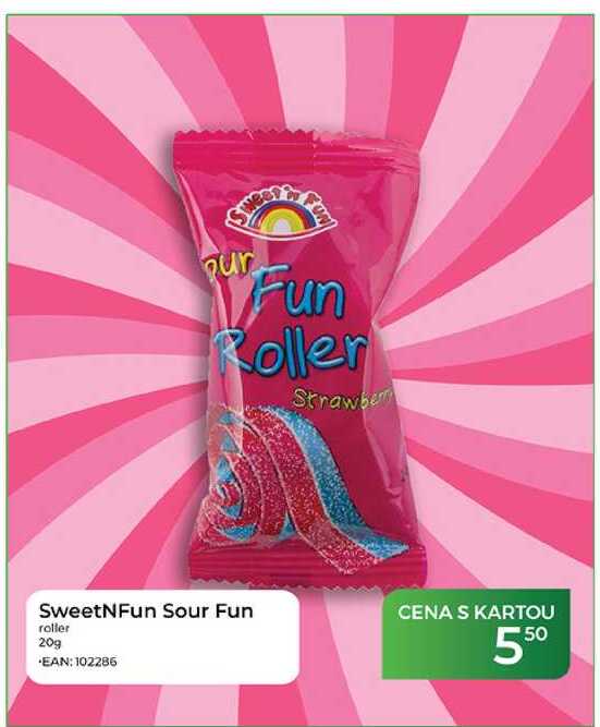 SweetNFun Sour Fun roller 20g 