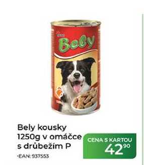 Bely Bely kousky 1250g v omáčce s drůbežím P 