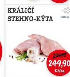 Rabbit Králičí stehno-kýta 1kg chlazené