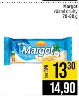 Margot různé druhy 70-80 g 