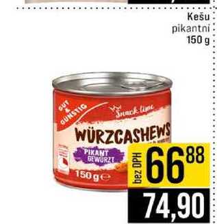 Kešu pikantni 150 g