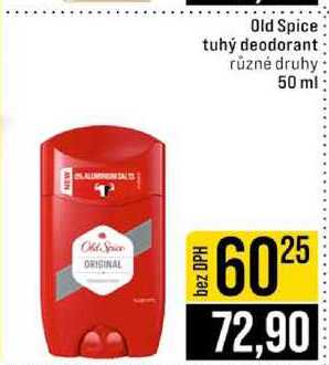 Old Spice tuhý deodorant různé druhy 50 ml