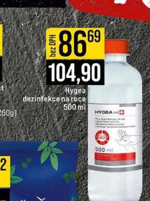Hygea dezinfekce na ruce 500 ml 