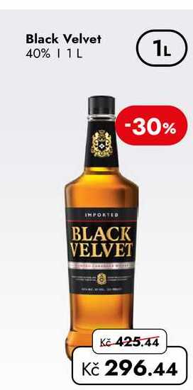 Black Velvet 40% 1 L