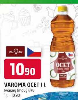 VAROMA OCET 1L kvasný lihový 8%