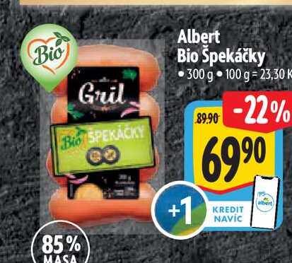 Albert Bio Spekáčky 300 g