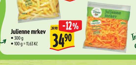 Julienne mrkev 300 g  
