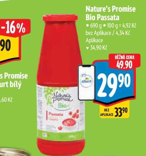 Nature's Promise Bio Passata 690 g