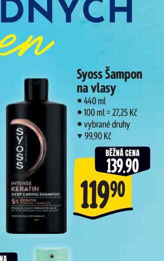 Syoss Šampon na vlasy 440 ml
