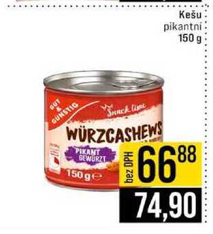 Kešu pikantni 150 g