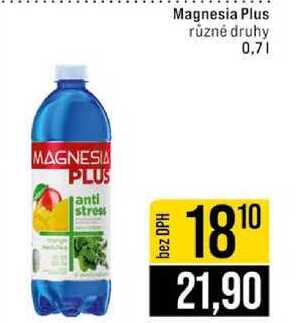 Magnesia Plus různé druhy 0,7l