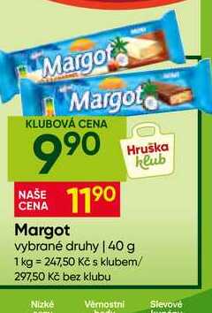 ORION Margot 40g, vybrané druhy