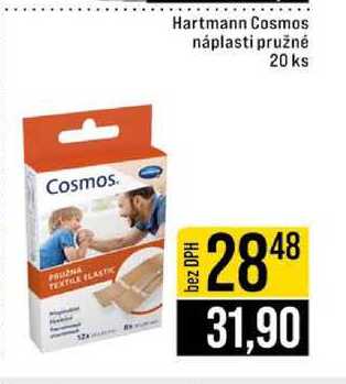 Hartmann Cosmos náplasti pružné 20 ks