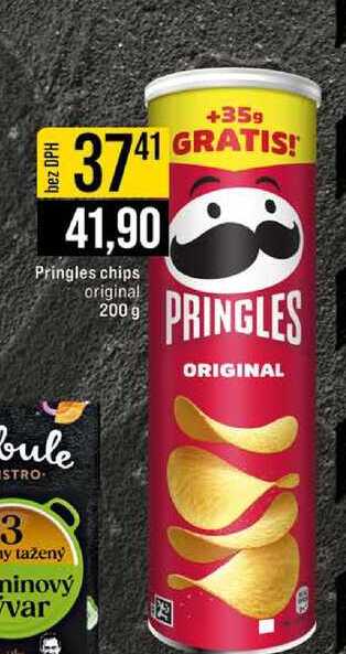 Pringles chips original 200 g