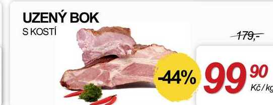 UZENÝ BOK S KOSTÍ, 1 kg