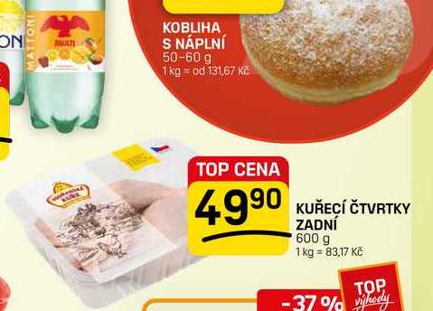KUŘECÍ ČTVRTKY ZADNÍ 600 g