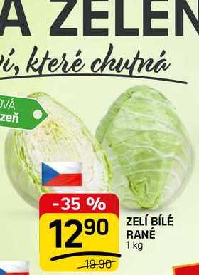 ZELÍ BÍLÉ RANÉ 1 kg 