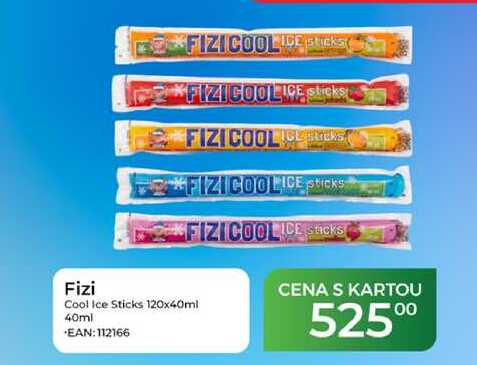 Fizi Cool Ice Sticks 120x40ml 40ml  
