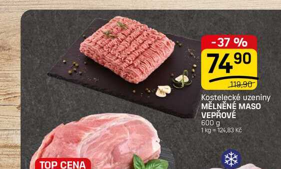 MĚLNĚNÉ MASO VEPŘOVÉ 600 g