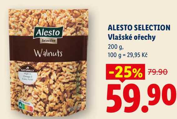 ALESTO SELECTION Vlašské ořechy, 200 g
