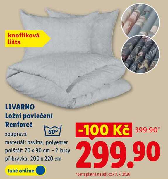 LIVARNO Ložní povlečení 