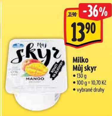 Milko Můj skyr, 130 g