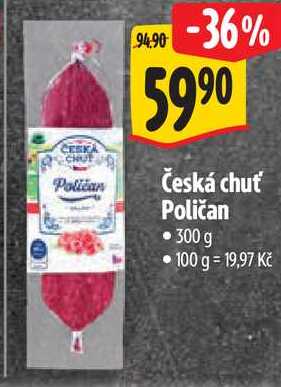 Česká chuť Poličan, 300 g