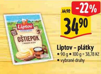Liptov - plátky, 90 g