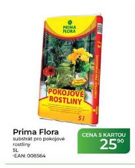 Prima Flora substrát pro pokojové rostliny 5L