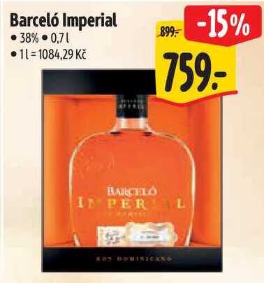 Barceló Imperial, 0,7 l